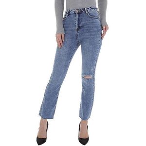 Dámské stylové jeansové kalhoty obraz