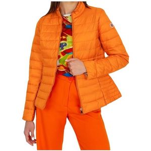Dámská oranžová bunda obraz