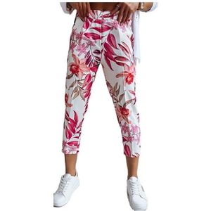Růžové květinové kalhoty flower garden obraz