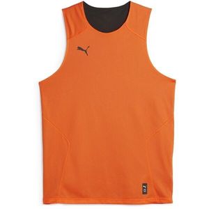 Puma HOOPS TEAM REVERSE PRACTICE JERSEY Pánský basketballový dres, oranžová, velikost obraz