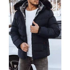 Granátová zimní bunda s kapucí obraz