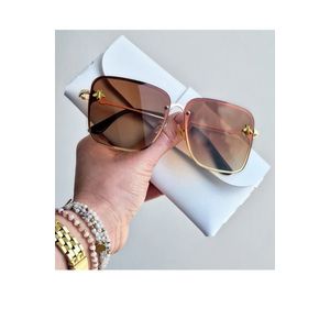 Hnědo-zlaté sluneční brýle Blanca obraz