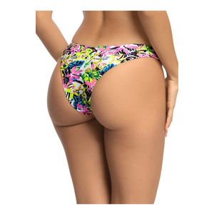 Vícebarevné květované plavkové kalhotky brazilského střihu Cheeky Brazilian Cut Bikini Jungle obraz