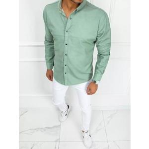 Pánská košile elegantní DARCIO zelená obraz