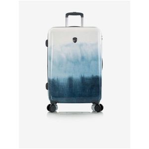 Bílo-modrý cestovní kufr Heys Tie-Dye Blue M obraz