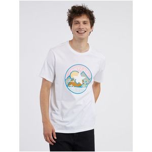 Bílé pánské tričko Converse Coastal Remix obraz