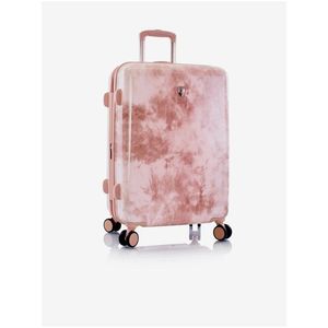 Růžový vzorovaný cestovní kufr Heys Tie-Dye M obraz