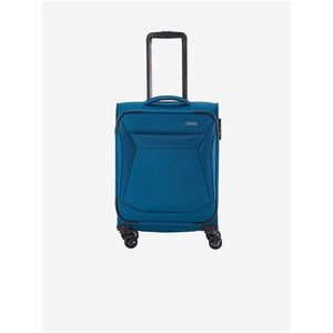 Modrý cestovní kufr Travelite Chios S obraz
