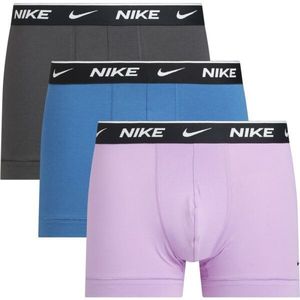 Nike EVERY DAY COTTON STRETCH Pánské boxerky, tmavě šedá, velikost obraz