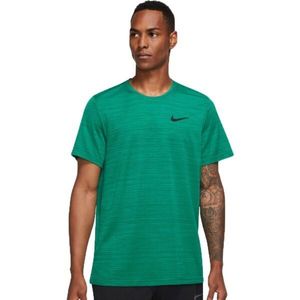 Nike DRI-FIT SUPERSET Pánské tréninkové tričko, tmavě zelená, velikost obraz