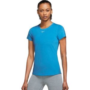 Nike ONE DRI-FIT Dámské tréninkové tričko, modrá, velikost obraz
