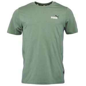 Puma ESSENTIALS+ TEE Pánské tričko, zelená, veľkosť XXL obraz