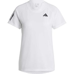 adidas CLUB Dámské tenisové tričko, bílá, velikost obraz