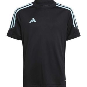 adidas TIRO 23 JERSEY Juniorský fotbalový dres, černá, velikost obraz