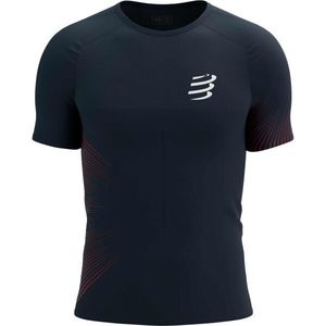 Compressport PERFORMANCE SS TSHIRT Pánské běžecké triko, černá, velikost obraz