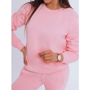 Jednoduchá pastelová růžová dámská mikina Fashion II obraz