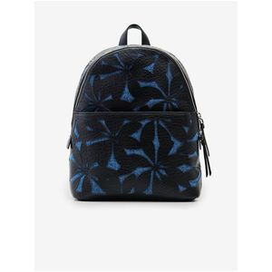 Modro-černý dámský vzorovaný batoh Desigual Onyx Mombasa Mini obraz