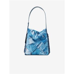 Modrá dámská vzorovaná kabelka Desigual Forever Blue Estrasburgo obraz