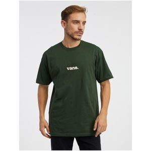 Tmavě zelené pánské tričko VANS Lower Corecase obraz