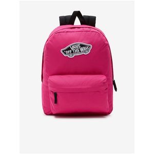Tmavě růžový dámský batoh VANS Realm Backpack obraz