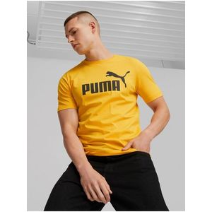 Žluté pánské triko Puma ESS obraz