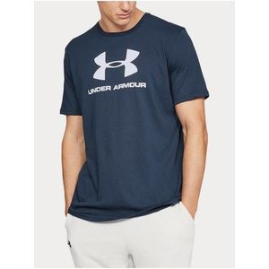 Modré pánské tričko Sportstyle Under Armour obraz