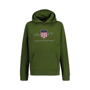 MIKINA GANT ARCHIVE SHIELD HOODIE zelená 176 obraz