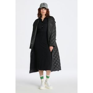 SUKNĚ GANT SUPERFINE LAMBSWOOL SKIRT BLACK obraz