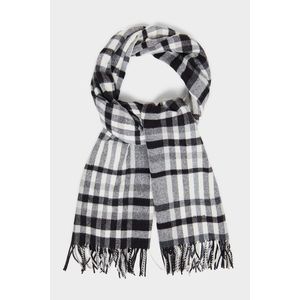 ŠÁLA GANT CHECK SCARF EBONY BLACK obraz