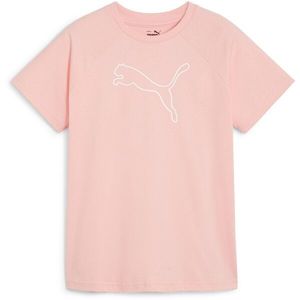 Puma MOTION TEE Dívčí sportovní triko, růžová, velikost obraz