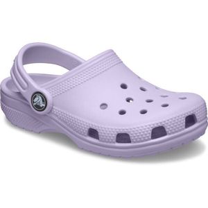 Crocs CLASSIC CLOG T Dětské pantofle, fialová, velikost 22/23 obraz