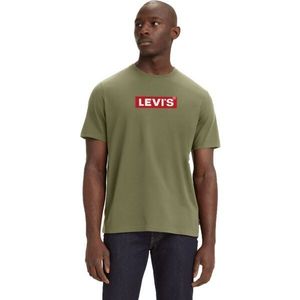 Levi's® SS RELAXED FIT TEE Pánské tričko, khaki, velikost obraz