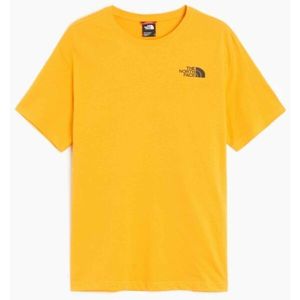 The North Face RED BOX M Pánské tričko krátkými rukávy, žlutá, velikost obraz