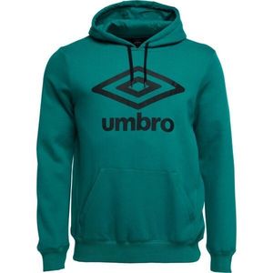 Umbro FW LARGE LOGO Pánská mikina, tmavě zelená, velikost obraz