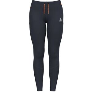 Odlo AXALP WINTER Dámské běžecké elastické kalhoty, tmavě šedá, velikost obraz