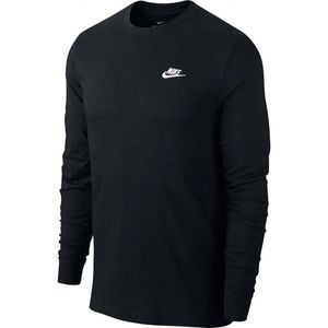 Nike SPORTSWEAR CLUB Pánské triko, černá, velikost obraz