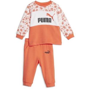 Puma ESSENTIALS MIX MTCH Dětská sportovní teplákovka, oranžová, velikost obraz