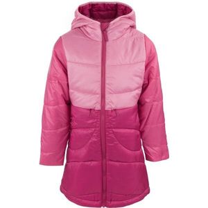 ALPINE PRO ROMBO Dětský kabát, růžová, velikost obraz