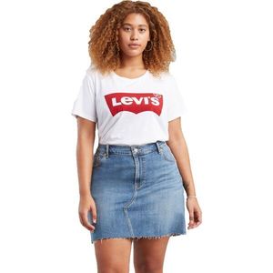 Levi's® PL PERFECT TEE Dámské tričko, bílá, velikost obraz