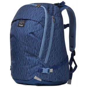 Modrý školní batoh obraz