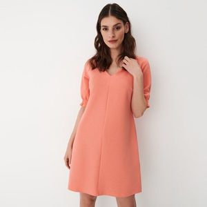 Mohito - Lichoběžníková mini sukně - Oranžová obraz