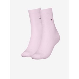 Tommy Hilfiger Underwear Ponožky 2 páry Růžová obraz