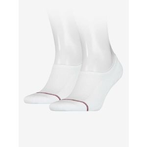 Tommy Hilfiger Underwear Ponožky 2 páry Bílá obraz