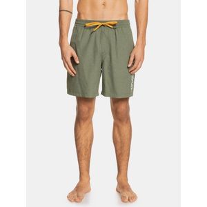 Khaki plavky Quiksilver obraz