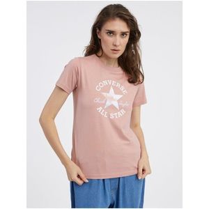 Růžové dámské tričko Converse obraz