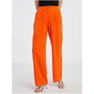 Oranžové dámské kalhoty ONLY Aris obraz