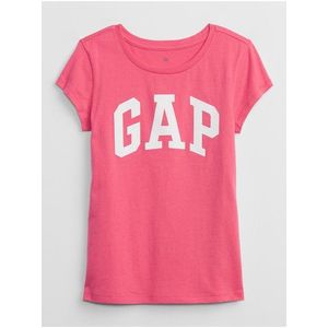 Tmavě růžové holčičí tričko Gap obraz