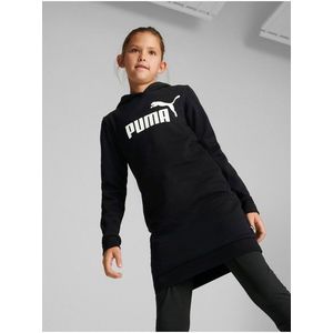 Černé holčičí mikinové šaty Puma ESS obraz