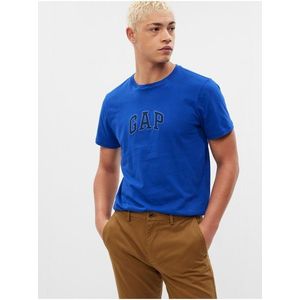 Modré pánské tričko GAP obraz