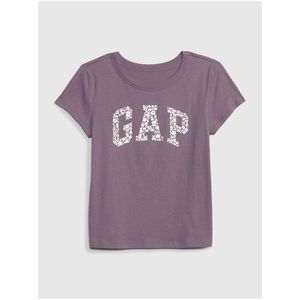 Fialové holčičí tričko Gap obraz
